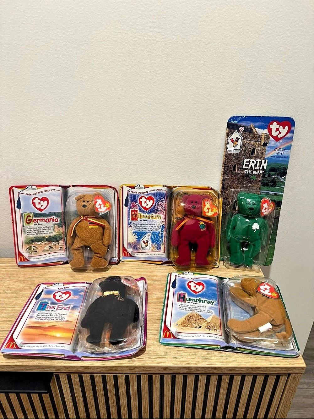 McDonald's Ty Beanie Babies Collection NIB